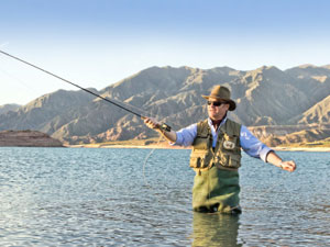 Fishing on Colorado River